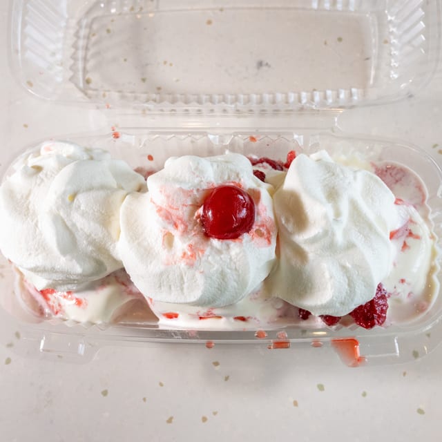 Strawberry Shortcake Sundae.