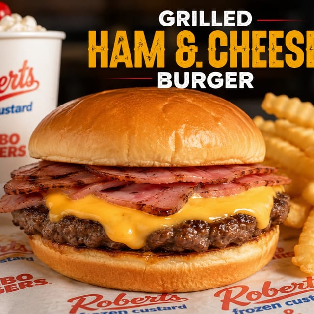 Grilled Ham & Cheese.
