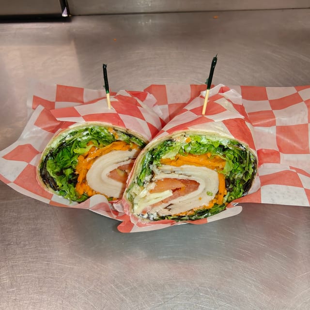 Tuscan Turkey Wrap.
