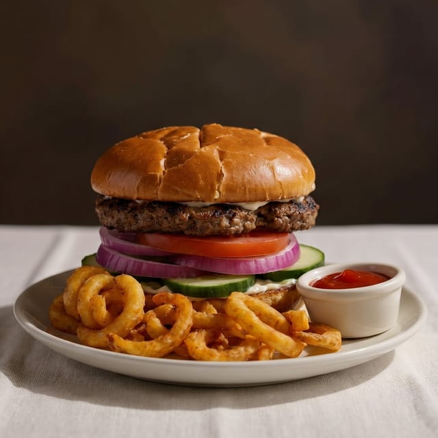 The Big Greek Burger.