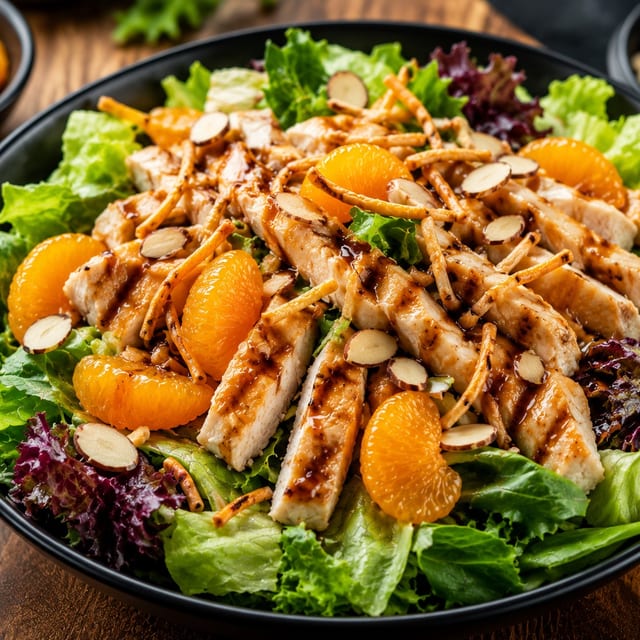 Mandarin Chicken Salad.