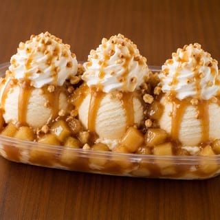Caramel Apple Supreme Sundae
