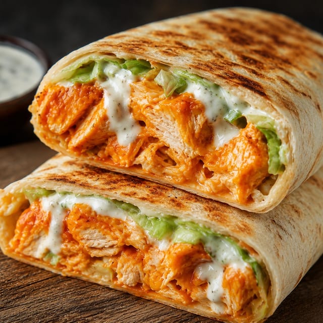 Original Buffalo Chicken Wrap.
