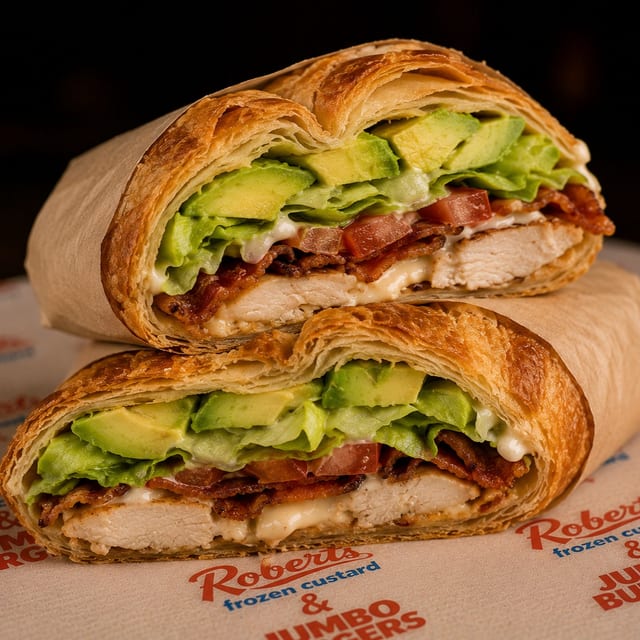 Croissant Avocado Club.