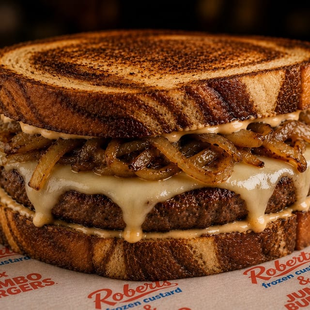 Patty Melt Burger.