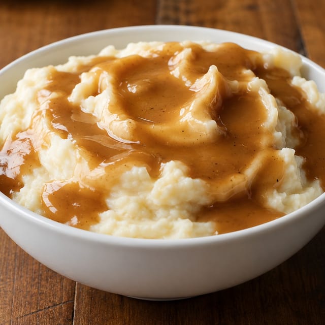 Mashed Potatoes & Gravy.